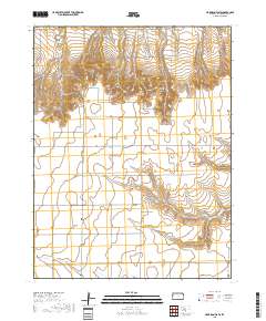 Harrison Flats 2018 topographic map thumbnail