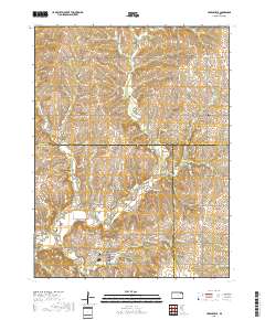 Havensville 2018 topographic map thumbnail