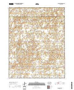 Haviland NW 2018 topographic map thumbnail