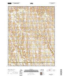 Hay Hollow 2018 topographic map thumbnail