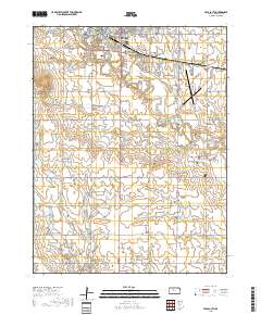 Hays South 2018 topographic map thumbnail
