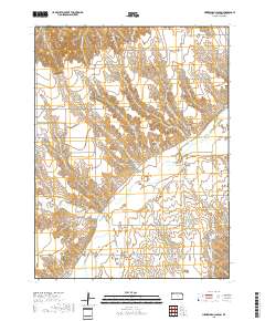 Heinzelman Canyon 2018 topographic map thumbnail