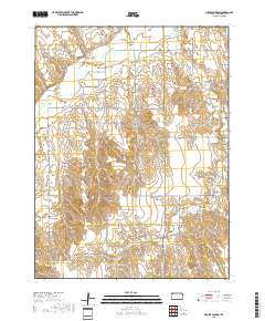 Henkle Canyon 2018 topographic map thumbnail