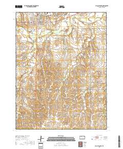 Hill City South 2018 topographic map thumbnail