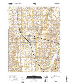 Hope 2018 topographic map thumbnail