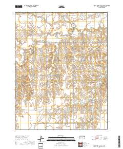 Horse Thief Canyon NE 2018 topographic map thumbnail