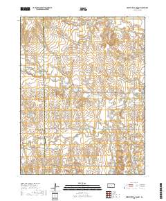 Horse Thief Canyon NW 2018 topographic map thumbnail