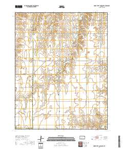 Horse Thief Canyon SW 2018 topographic map thumbnail