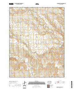 Horsethief Draw SE 2018 topographic map thumbnail