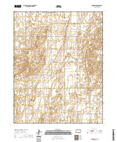 Hugoton SW 2018 topographic map thumbnail