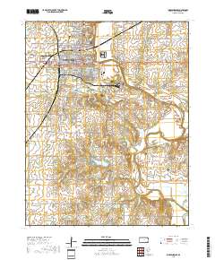Independence 2018 topographic map thumbnail