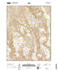 Indian Creek 2018 topographic map thumbnail