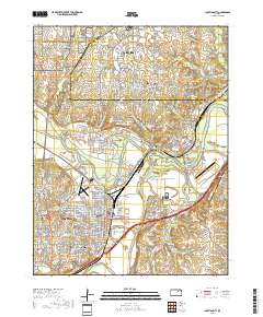 Junction City 2018 topographic map thumbnail