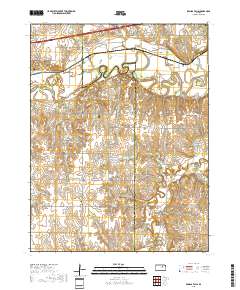 Kansas Falls 2018 topographic map thumbnail