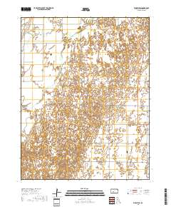Kinsley SW 2018 topographic map thumbnail