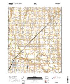 Kiowa 2018 topographic map thumbnail