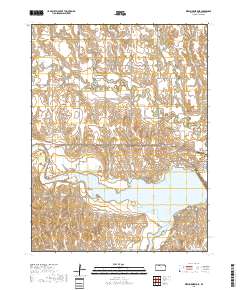 Kirwin Reservoir 2018 topographic map thumbnail