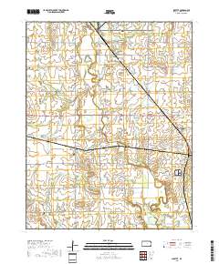 Labette 2018 topographic map thumbnail