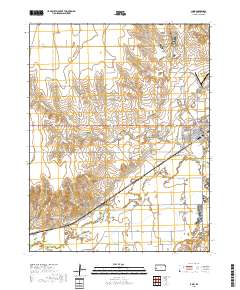 Lakin 2018 topographic map thumbnail