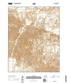 Lakin SE 2018 topographic map thumbnail