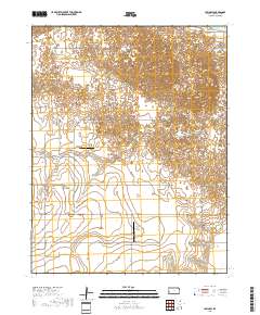 Lakin SW 2018 topographic map thumbnail