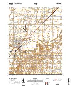 Larned 2018 topographic map thumbnail