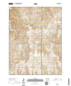 Laton 2018 topographic map thumbnail