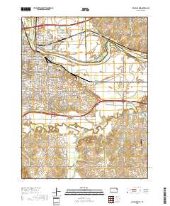 Lawrence East 2018 topographic map thumbnail