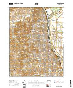 Leavenworth 2018 topographic map thumbnail