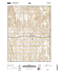 Lebanon 2018 topographic map thumbnail