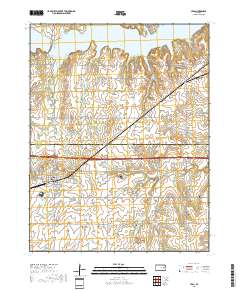 Lebo 2018 topographic map thumbnail