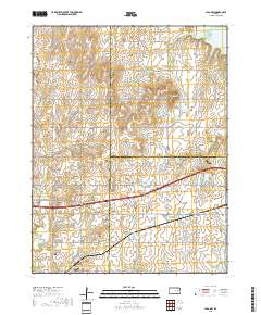 Lebo NW 2018 topographic map thumbnail
