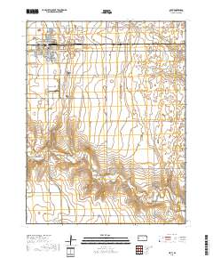 Leoti 2018 topographic map thumbnail