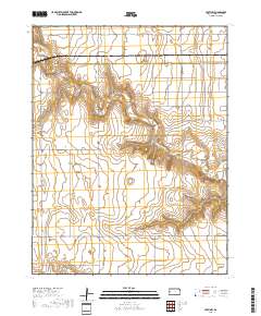 Leoti NW 2018 topographic map thumbnail