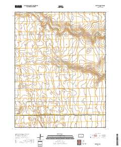 Leoti SW 2018 topographic map thumbnail