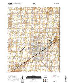Liberal 2018 topographic map thumbnail