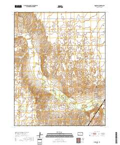 Liberal NE 2018 topographic map thumbnail