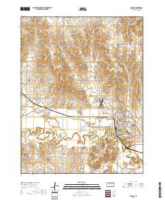 Lincoln 2018 topographic map thumbnail