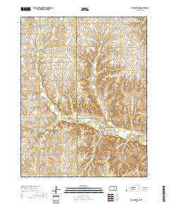 Lincolnville NE 2018 topographic map thumbnail