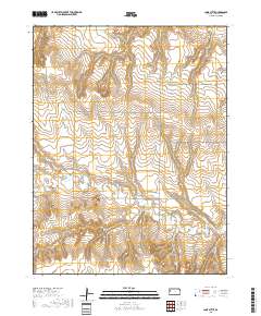 Lone Butte 2018 topographic map thumbnail