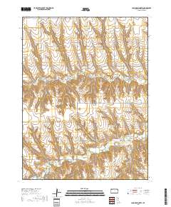 Long Draw North 2018 topographic map thumbnail