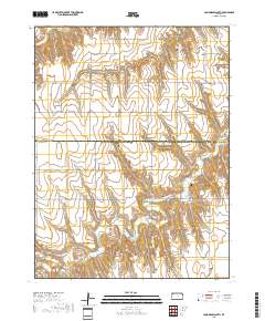Long Draw South 2018 topographic map thumbnail