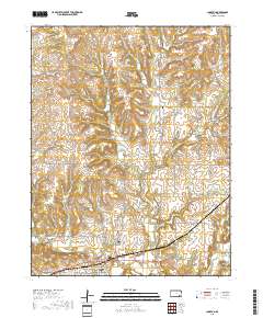 Longton 2018 topographic map thumbnail
