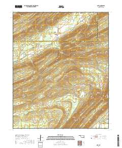 Adel 2019 topographic map thumbnail