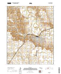 Alva 2018 topographic map thumbnail