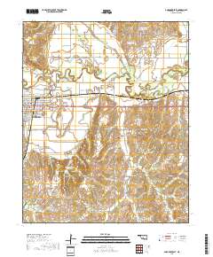 Anadarko East 2018 topographic map thumbnail