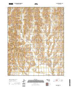 Anadarko NE 2018 topographic map thumbnail