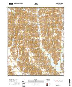 Anadarko NW 2018 topographic map thumbnail