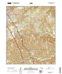 Antlers East 2019 topographic map thumbnail