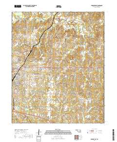 Ardmore East 2018 topographic map thumbnail